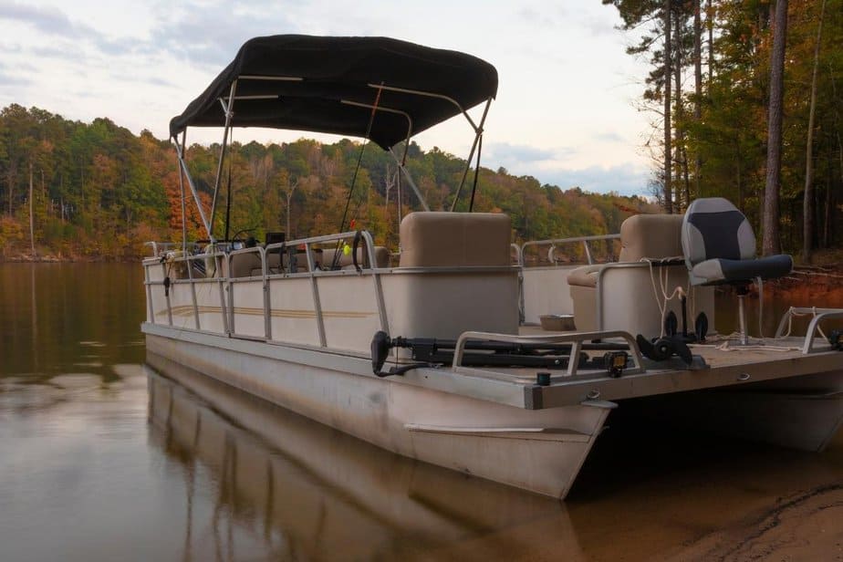 pontoon boat with a lot of great accessories and reasons for people and boaters to love them.